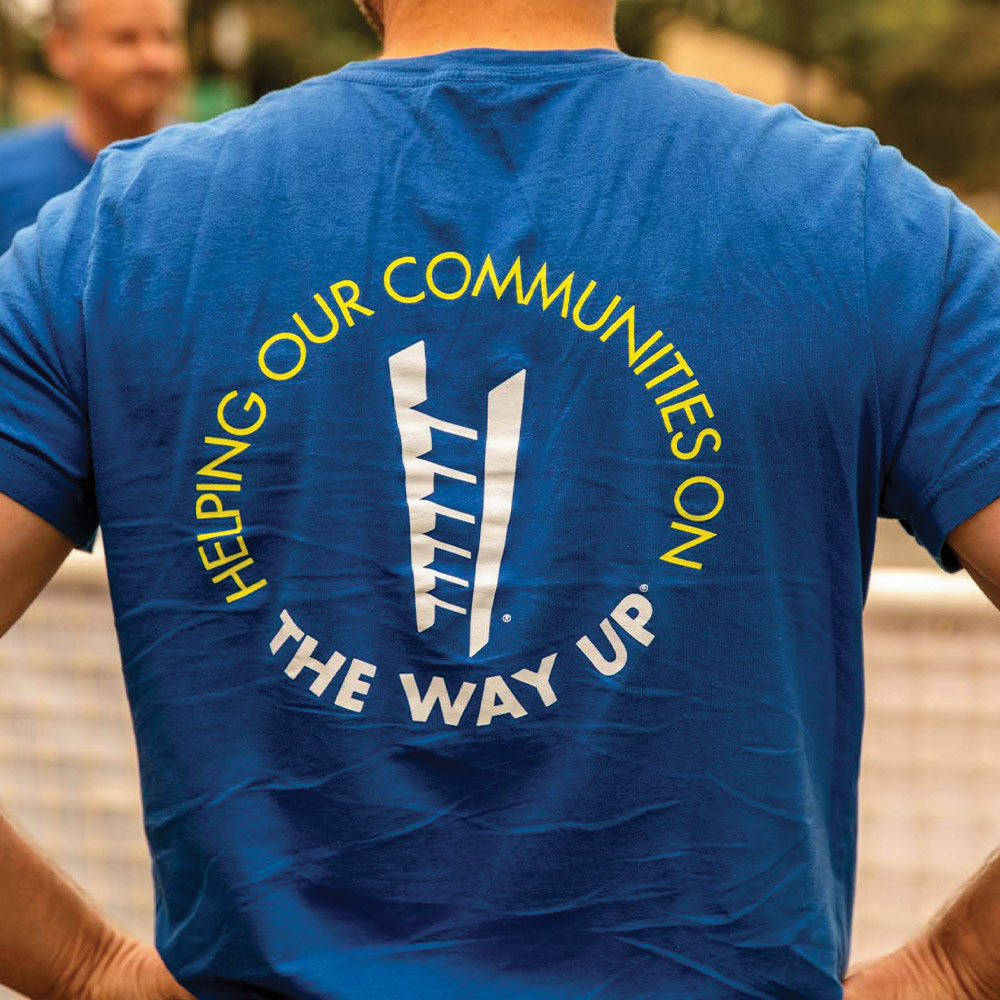 Colleague Shirt: Helping Our Community THE WAY UP