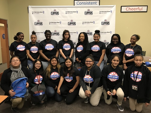 Clippers - Girls Who Code Participants