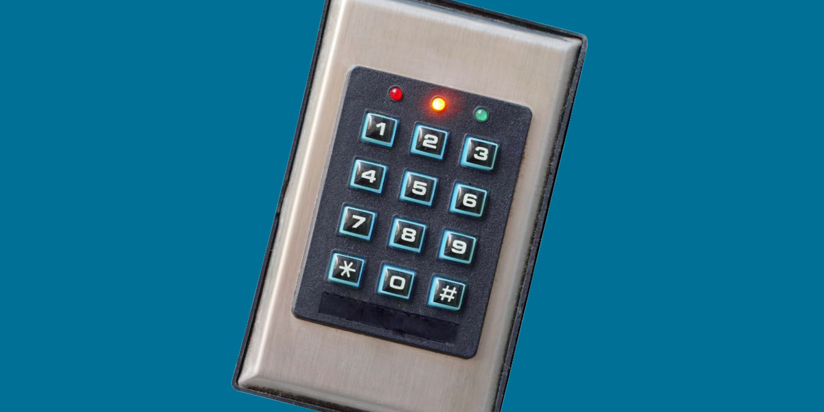 Security keypad