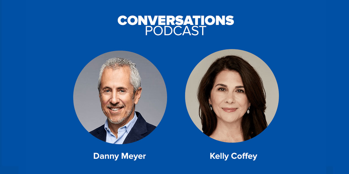 Kelly Coffey talks with Danny Meyer