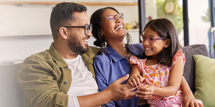 CD Certificate of Deposit Clients sitting on couch