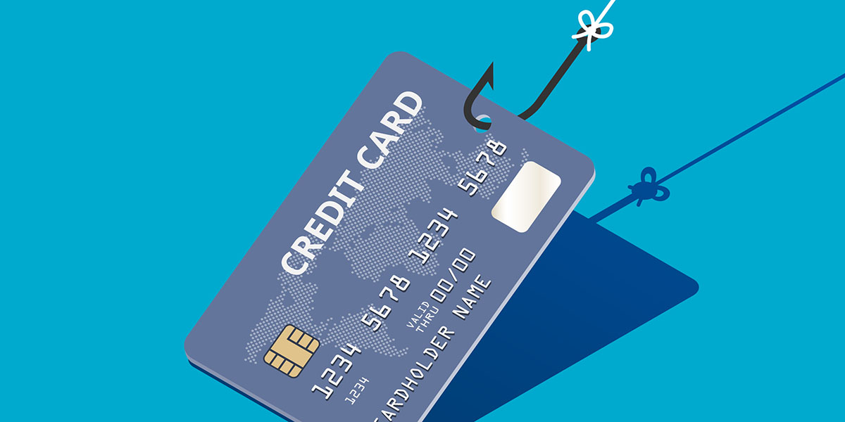 Animated image of a check with a large caution sign on it. 