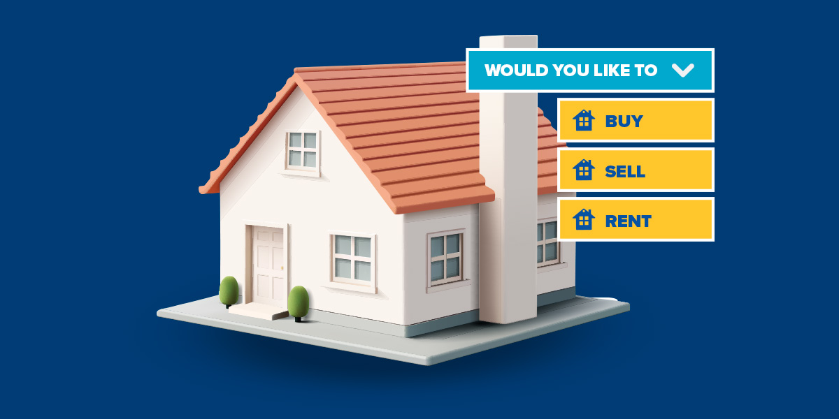House with options to Buy, Sell or Rent
